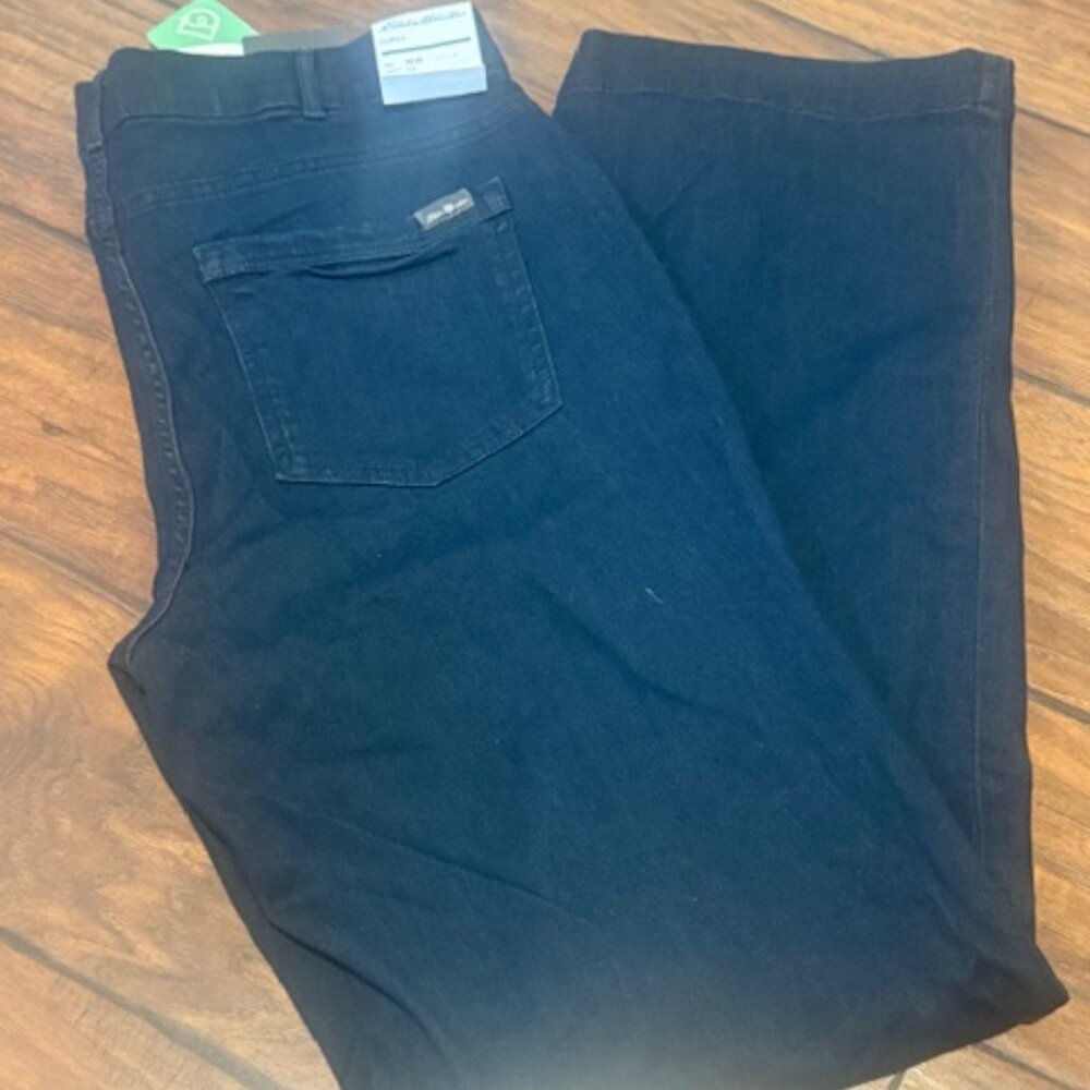 NWT Eddie Bauer Curvy Trousers Women’s 16W Straight Leg Pants
